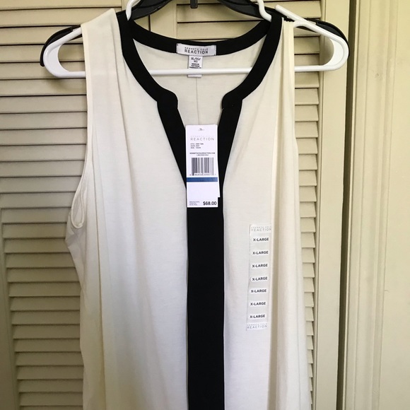 NWT Kenneth Cole Reaction XL dressy top tank - Picture 1 of 3